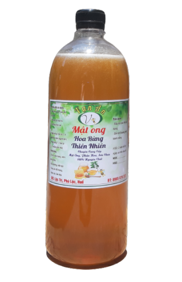 Mật ong hoa rừng nguyên chất 200gram lọ thủy tinh - ảnh sản phẩm 8