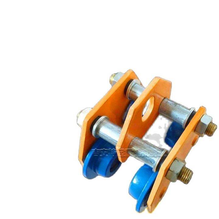 0.51 Ton Plain Trolley Manual Hand Push Beam Monorail Trolley Lifting