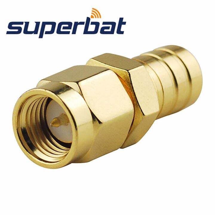 superbat-5pcs-sma-smb-adapter-sma-male-to-smb-plug-straight-gold-pleated-rf-coaxial-connector-electrical-connectors