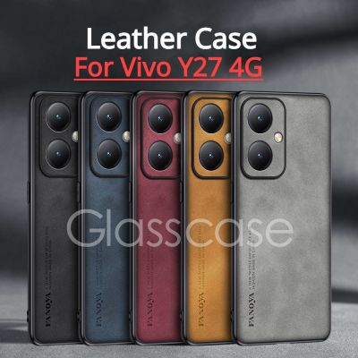 Vivo Y27เคส2023 4G สำหรับ Y02T Y02 Vivo Y27 Y36 Y78 VivoY27 Y 27 VivoY36 4G 5G หนังแกะเคสโทรศัพท์น้ำหนัก5G เคสแฟชั่นฝาครอบด้านหลังเคสนิ่มกันกระแทก