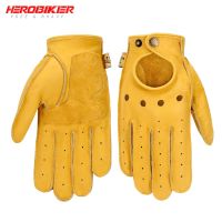 【❗】 ABONDON mall รถจักรยานยนต์ S Breathable Moto S Motorbike Riding Full/half Finger Motocross S Guantes Moto