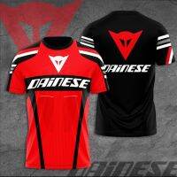 T SHIRT   2023 new design- DaineseS Racing Team 3D Print Summer Men Oversized T-Shirt Short Sleeve Sport Children Clothing Women Tees Shirts