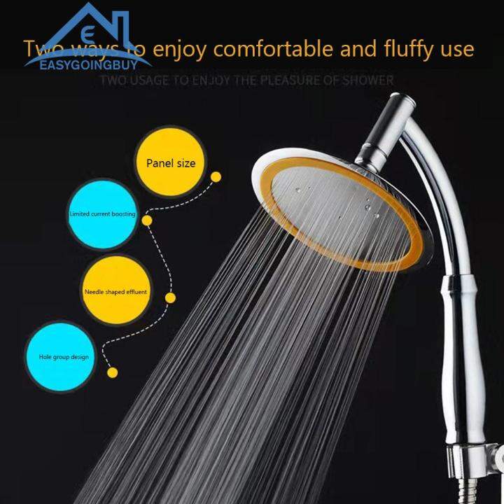 Rainfall Shower High Pressure Universal Shower Easy Cleaning Bathroom