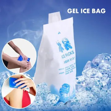 2 Pc Reusable Cooler Gel Ice Packs Small Cold Freezer Lunch Box Food Pain  Relief