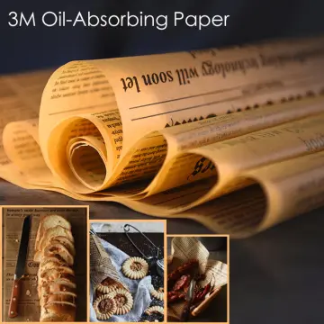 50pcs Sandwich Wrapping Paper, Oil-absorbing & Moisture-proof For Sushi,  Burgers, Bread, Wax Paper For Baking