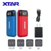 XTAR Portable Quick Charger 18650 Type C Input QC3.0 Charging 18700 20700 21700 Battery PB2S 18650 Battery Charger