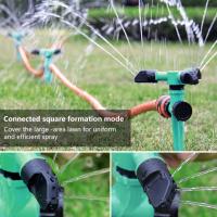 Garden Sprinkler 360 Degree Rotatable Adjustable Automatic Rotating Irrigation System Watering Sprayer with Nozzle for Patio Watering Systems  Garden