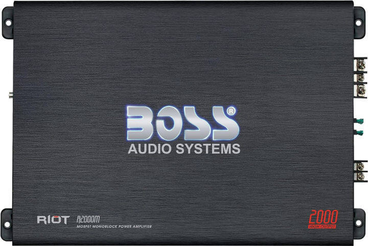 boss-audio-systems-r2000m-monoblock-car-amplifier-2000-watt-amp-2-4-ohm-stable-class-a-b-mosfet-power-supply-great-for-car-subwoofers