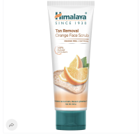 Himalaya Tan Removal Orange Face Scrub 100 g สครับผิวส้มลดความมัน ผิวเรียบเนียน กระจ่างใส