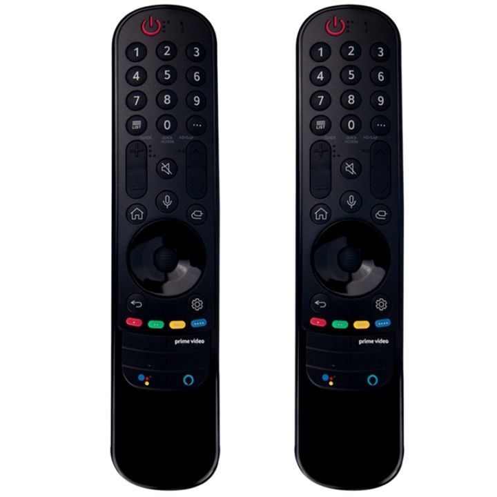2X New MR21GA MR21GC Remote Control for LG AKB76036509 43NANO75 55UP75006LF OLED55A1RLA GA-21BA TV No Voice(Rakuten TV)