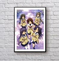 Clannad โปสเตอร์อนิเมะการตกแต่งภาพวาดผนังบ้าน (ไร้กรอบ)