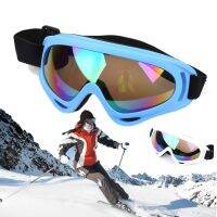 10pcs/lot UV400 Windproof Glasses Ski Glasses Dustproof Snow Glasses Men Motocross Riot Skiing Goggles myopia Available