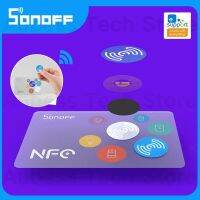 SONOFF NFC Tag EWeLink Smart Home 215 Chip 540 Bytes Smart Tags Shortcuts Tap To Trigger Smart Scene For NFC-enabled Phones