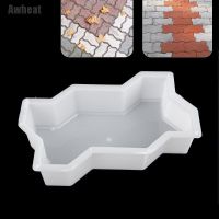 ■ 【Awheat】Three-wave plastic mold road brick brick pavement brick plastic mold half three-wave plastic mold