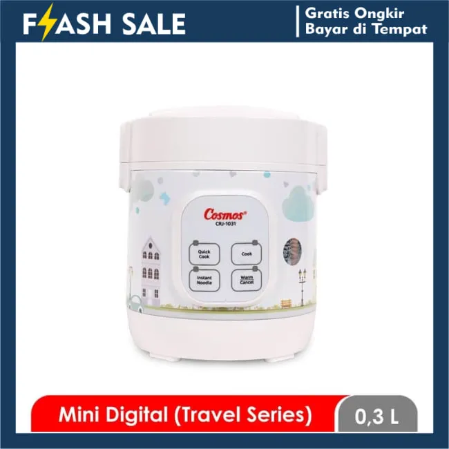 COSMOS Mini Digital Rice Cooker 4 in 1 CRJ1031 Lazada Indonesia