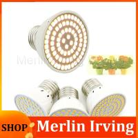 Merlin Irving Shop 48 60 80 Led Plant Grow Light Bulbs Indoor Full Spectrum E27 Phytolamp Yellow Vegs Cultivo Growbox Sunlike Flower