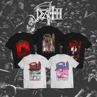 เสื้อยืดคุณภาพดี T-shirt  เสื้อยืด พิมพ์ลายวง Metal Death Series DTG CornitS-5XL