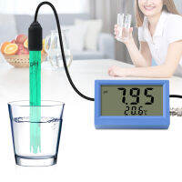 2 in 1 Digital PH/Temperature Meter เครื่องทดสอบคุณภาพน้ำสำหรับอุปกรณ์สระว่ายน้ำ EU 230‑240V