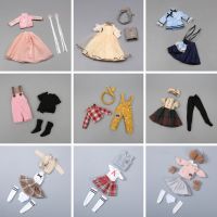 (Popular toys)เสื้อผ้าชุดเดรสกำมะหยี่สีทองเด็กผู้หญิงเสื้อผ้าตุ๊กตาใหม่พร้อมหมวกสำหรับ Blyth 30ซม. 1/6 12นิ้วตุ๊กตาข้อต่อแบบเบ้า Azone ICY