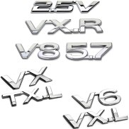Hot 2.5V V6 V8 VX VXR TXL VXL Emblem for Toyota Reiz Land Cruiser Prado