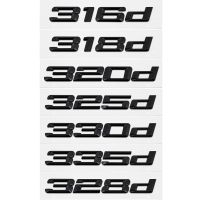 For BMW 3-series F30 F31 F34 E90 E46 Black 316d 318d 320d 325d 328d 330d 335d 340d 350d Rear Boot Trunk Emblem Logo Insignia