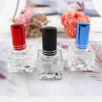 10ml Refillable Perfume Vial Small Glass Perfume Bottle 10ml Refillable Perfume Vial Clear Square Cosmetic Bottle Mini Fragrance Container Glass Parfum Packaging Travel Size Perfume Bottle Perfume Atomizer Spray Bottle Glass Roll-on Perfume Bottle