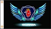 Car Flag Scania Banner 3ftx5ft 100 Polyester