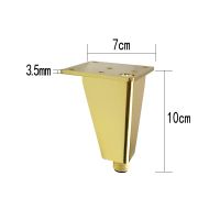 4pcs Metal Legs for Furniture Aluminum Alloy Solid Adjustable Support Feet Sofa Dressing Table Bedside TV Bathroom Cabinet Foot