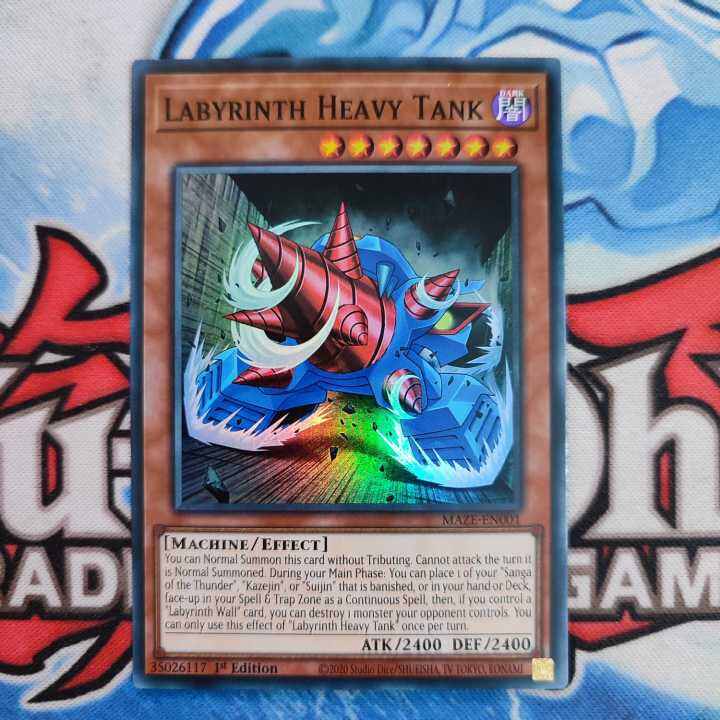 yugioh labyrinth heavy tank MAZE super rare 1st original Lazada Indonesia