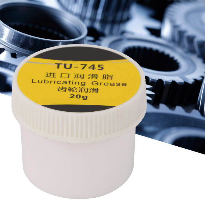 Lubricating Grease 20g Gearbox Grease White Waterproof Grease Grinding