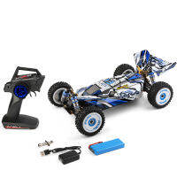 AHlmsm WLtoys 124016 /124017 V2 Brushless รถบรรทุก75KMH 1/12 AWD 4X4ความเร็วสูงรถ RC ปิดถนน Buggy