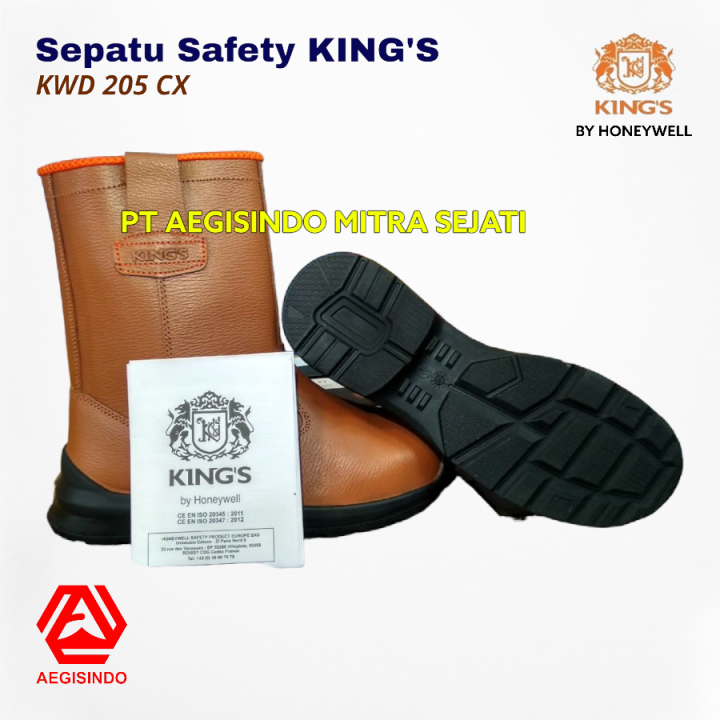 Sepatu Safety Shoes KINGS KWD 205CX Original By Honeywell Lazada