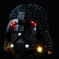 ชุดไฟ Led Building Blocks Darth Dark Lord Vader Helmet สำหรับ 75304 (รวมเฉพาะชุดไฟ)