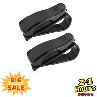 2pcs Car Glasses Sunglasses Clip Ticket Card Holder Fastener Eyeglasses Accessories 1pc