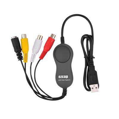 ♨✿☢ EZCAP 159 Audio Grabber Capture Analog Video from VHSCamcorderGame box to digital file Support Windows10/8/7 MAC OS 64 Bit