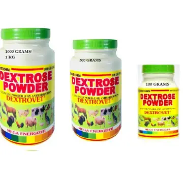 Dog store dextrose powder