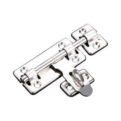 【LZ】 Sliding Lock Bolt For Gates Fences Garage Shed Doors Silver Bolt  Lock  Door Latch Sliding Bolt Latch