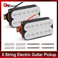 Humbucker 6 String Electric Guitar Pickup Double Coil Humbucker Electric Guitar Pickup Bridge or Neck Pickup White Guitar Bass Accessories