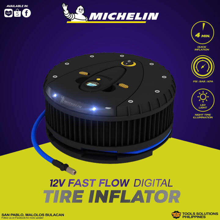 MICHELIN TIRE INFLATOR 12V Lazada PH