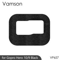 【Best value for money】 Vamson เคสโฟมกันลมกันลมฝาครอบช่วยลดเสียงสำหรับ Hero 10 9 Foam สีดำฟองน้ำกล้องปกป้อง VP657