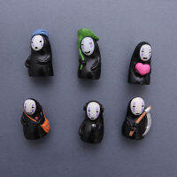 6Pcs Creative Ghost แม่เหล็กติดตู้เย็นสติกเกอร์