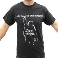 Rage Against The Machine RATM เสื้อยืดผู้ชายแบบเสื้อยืดขบขันร็อค