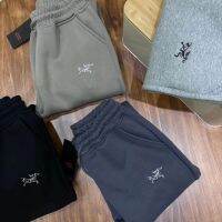 Arcteryx สำหรับทั้งหญิงและชายนกตัวน้อยคู่ฤดูใบไม้ร่วงและฤดูหนาวขาอุ่นหนาแฟชั่นกางเกงกีฬานกพลัสกางเกงวอร์มขนแกะผู้ชายแบบฤดูใบไม้ร่วงและฤดูหนาว