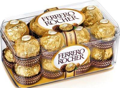 [พร้อมส่ง]Ferrero Rocher The Golden Experience 16P เฟอเรโรรอชเชอร์กับเวเฟอร์กรุบกรอบและเฮเซลนัท