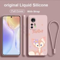 เคสโทรศัพท์ Xiaomi Redmi Note A2 12S 12 Pro 5G 12 Pro + Plus 12 Pro 4G สไตล์ดิสนีย์ LinaBell เคสซิลิคอนเหลวปลอกกันกระแทก