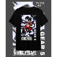 เสื้อยืด ผ้าฝ้าย พิมพ์ลาย DISTRO Tiedye ONE PIECE GEAR 5 LUFFY GEAR 5 ONE PIECE GEAR 5 VIRAL COTTON COMBED 30S 24S