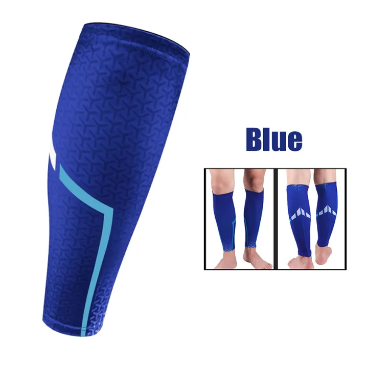 Novco 2Pcs Compression Sleeves Leg Calf Protector Sleeves Running Football Cycling Leg Warmers Compression Breathable Sports Equipment Elastic Shin Guard