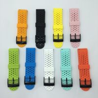 ✆◐ 24MM ATHLETIC SILICONE STRAP For Suunto 9 D5 Replace Watchband Spartan Sport Wrist HR/Baro Band