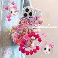 เคสโทรศัพท์มือถือแบบใส ลายบาร์บี้น่ารัก สีชมพู สําหรับ Y27 Y02 Y35 Y36 V20 V27 V25 Y16 Y02s Y22 Y22s Y15A Y15S V23 V23e Y21 Y21s Y73S Y20S Y20i Y12s Y17 Y15 Y12 Y11