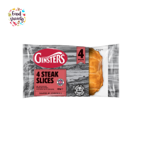 Ginsters 4 steak sliced 420g จินสเตอร์ส 4 สเต็กสไลซ์ 420 กรัม